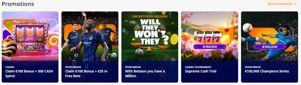 Betsson Casino Promotions